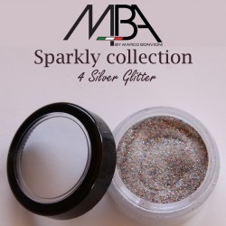 4 Silver Glitter 6 gr